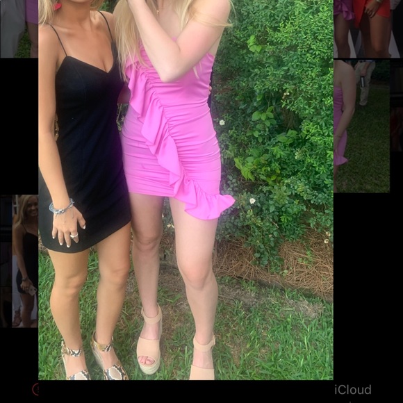 Superdown Indy ruffle front mini dress - Picture 4 of 6